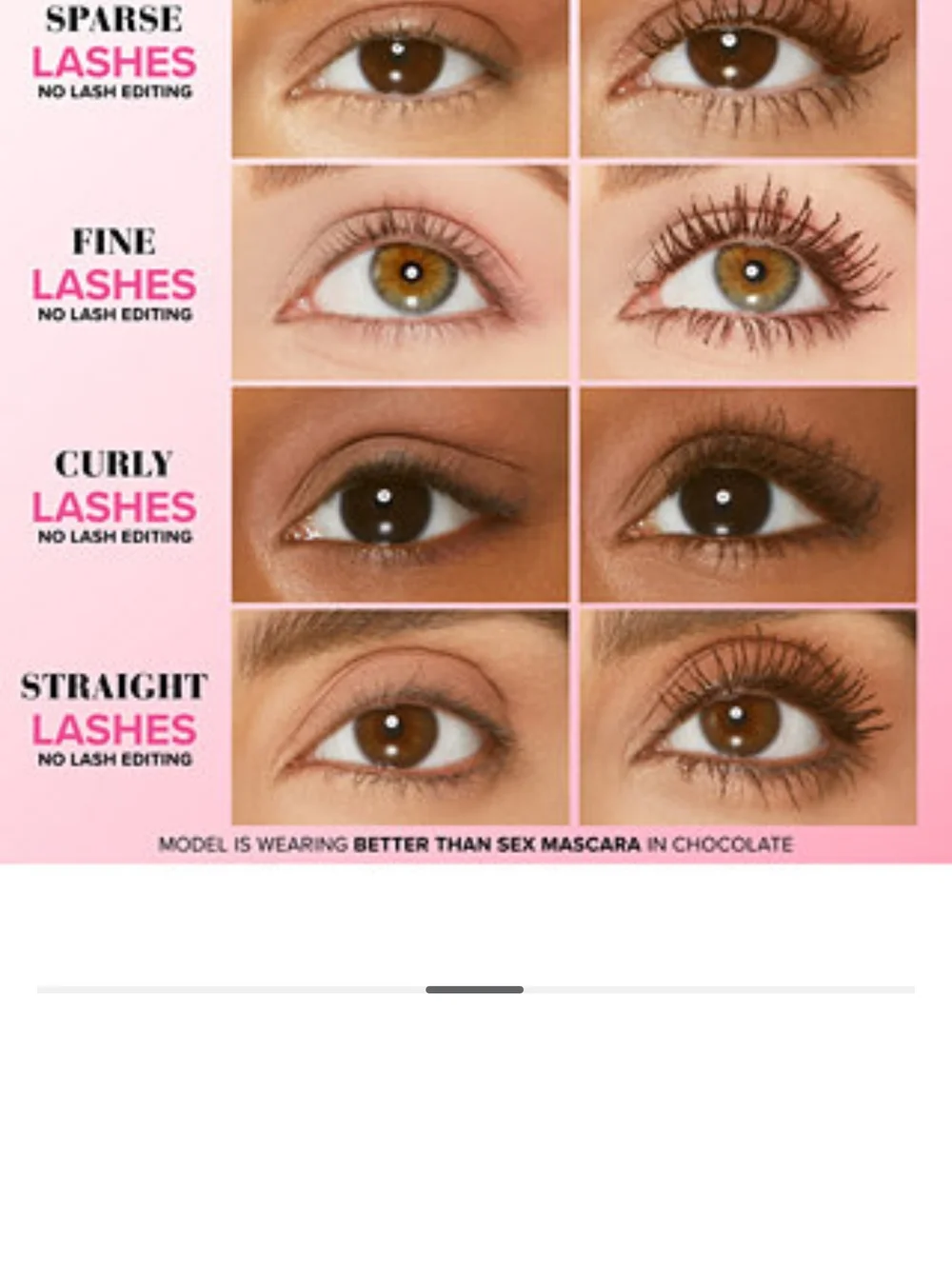 Too Faced Better Than Sex Mascara - Brown